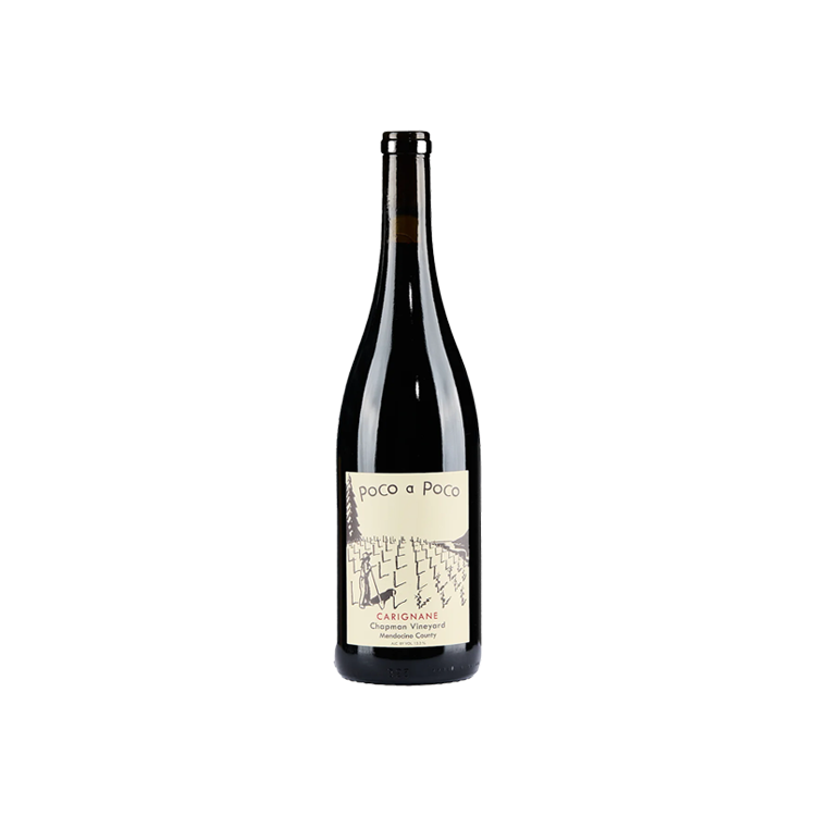 Poco a Poco Carignan wine bottle