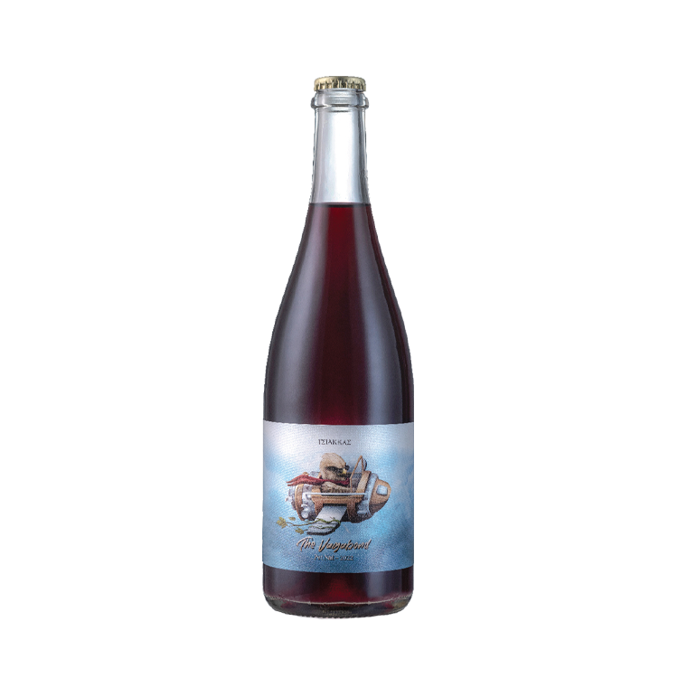 Tsiakkas Vagabond red sparkling wine from Cyprus