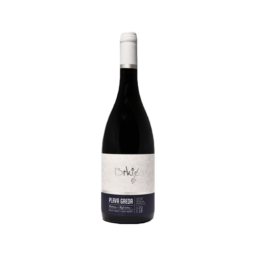 Brkic "Plava Greda" wine made from the Blatina grape in Bosnia-Herzegovina