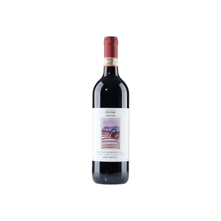 Prandi Giovanni Sori Cristina Dolcetto Wine Bottle
